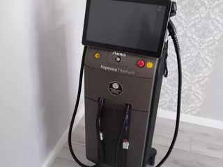 Диодный лазер для эпиляции Soprano удаление волос  Laser cu diodă pentru îndepărtarea părului