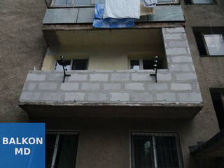 Demolarea, alungirea si extinderea balcoanelor, reparație balcon, reconstrucție balcoane la Cheie! foto 9