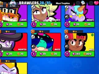 Cont De Brawl Stars Cu 100 Win Streak foto 3