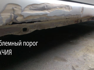 Оцинкованные пороги и арки  на легковые авто foto 2