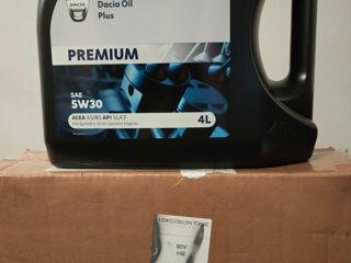 Dacia oil plus premium SAE 5W 30, full synthetic, 4 L