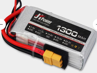 LiPo Батареи 4S 1300 mah foto 3