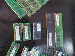 Память DDR 2/3/4 (PC/Notebook), 1/2/4/8 GB