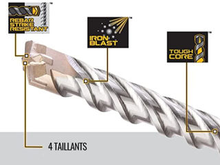Burghie beton toate marimile / сверло по бетону всех размеров dewalt sds plus p.1 foto 3