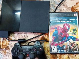 Продам PS 2 Slim (9 модель) чипованная + игры foto 1