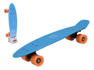 Skateboard Xqmax 58X14X9Cm, Max 80Kg, In Stil Racing, Albastru