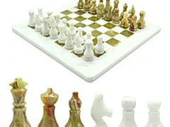 Șah din onix și granit
