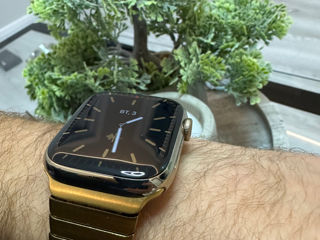 Apple Watch Series 7 Gold 45mm (GPS + Cellular) 32Gb foto 4