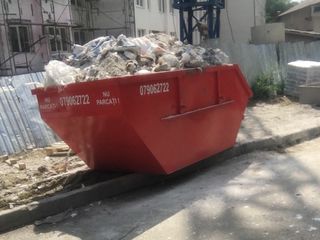 Container вывоз мусора evacuarea gunoiului