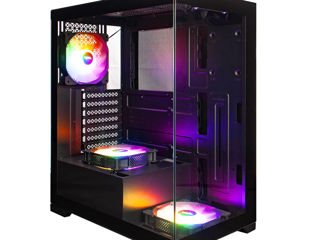 Carcasa gaming 1STPLAYER MI7 BLACK W/O PSU foto 1