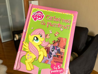 Cartea cu puzzle-uri My little pony foto 1