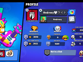 Cont De Brawl Stars Cu Win Streak Mare foto 1