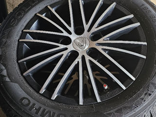 Диски+Шины kumho 4season 23 год 195 65 r15- 5x144.3  Kia Hyundai в идеальном состоянии!