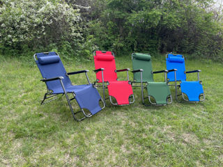 Кресло-шезлонг предназначено для комфортного отдыха на даче, природе, рыбалке. фото 1