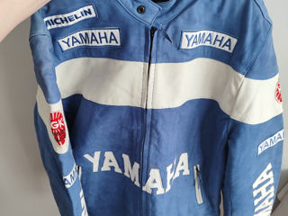 Кожаная Куртка Yamaha Racing foto 3