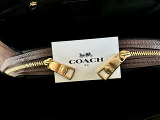 Новая брендовая сумка  Coach из натуральной кожи foto 10