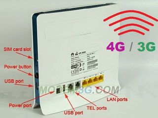 4G SIM LTE 3G UMTS WiFi LAN router ruter modem pоутер pутер mодем 3г 4г 3 4 G г foto 2