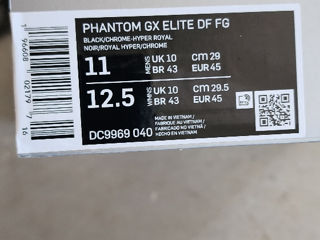 Nike phantom gx elite df fg black chrome foto 3