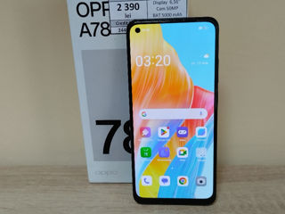 Oppo A78   8/128Gb  2390 lei