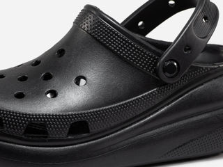 Crocs Classic Crush Clog Black Women's foto 3