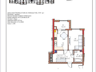 Apartament cu 1 cameră, 48 m², Telecentru, Chișinău