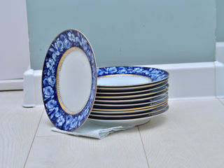 Тарелки  фарфор rosenthal selb-bavaria bleu royal. foto 4