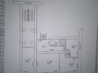 Apartament cu 3 camere, 77 m², Centru, Ocnița