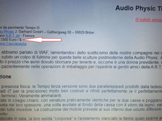 Audio Physic Tempo 3i (made in Germany) foto 7