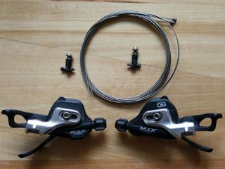 Kассета 10 sp Shimano XT. Звёзды.Шатуны. Манетки Shimano XTR foto 4