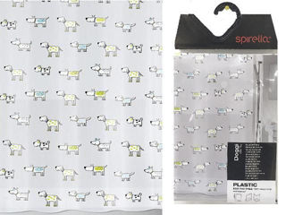Perdea Pentru Dus 180X200Cm Spirella Doggy, Peva