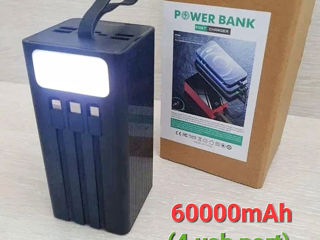 Power Bank 10000mAh, 20000mAh, 30000mAh, 60000mAh, новые, Большой Выбор! Livrare!