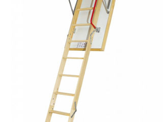 Чердачная лестница Fakro LTK Thermo H-2.8m 60*120 cm foto 2