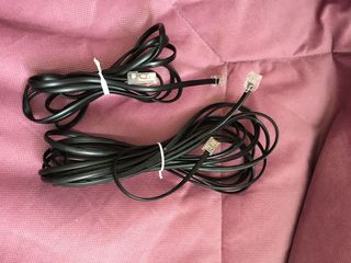 Cabluri noi pentru telefon, lungimea de 2 m- 50 lei fiecare; altul- 5 m, 80 lei. foto 3