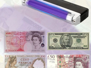 Детектор проверки банкнот, документов Цены от 99 L. Detector de verificare a bancnotelor, documente. foto 5