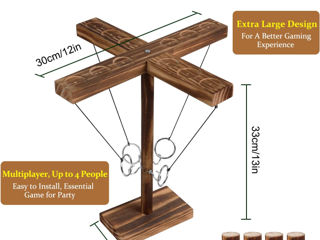 Joc petrecere de aruncare a inelelor cu cârlige foto 4