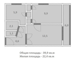 Apartament cu 2 camere, 40 m², Microraionul Lenin, Bender/Tighina, Bender mun. foto 10