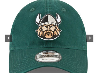 Men's New Era Green Cleveland State Vikings Core 9twenty Adjustable Hat foto 2