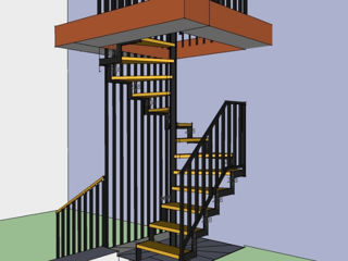 Proiectare, confecționare scări interioare