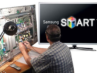 Service,reparatii tv led,tv smart orice marca.resoftam placi de baza,mainboard de tv led, smart tv. foto 1