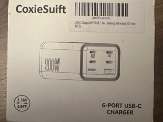 Charger 200W  6 port coxiesuift