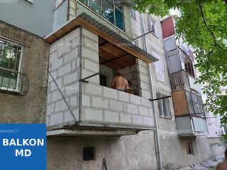 Reconstrucție balcoane la cheie, demolarea, alungirea si extinderea balcoanelor, reparație balcon foto 2