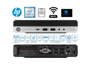 Mini PC i7-7700/16gb ddr4/ 250ssd+ 1T HDD/WiFi foto 2