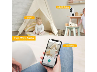 2in1 Видеокамеры новые IP WiFi Robot UNV 4MP UHD foto 5
