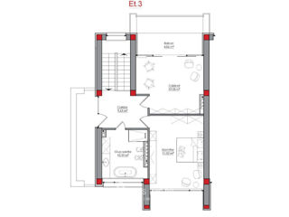 TownHouse în 3 nivele! str.  Salcâmilor, Stăuceni, 270m2 + 2 ari! foto 11