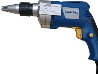 Дрель Bautec 230V-50Hz  6mm     250Lei