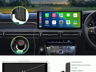 Android Multimedia Car Display Carplay & Android Auto 10.26"4K & 1080P Dual Lens DVR foto 2