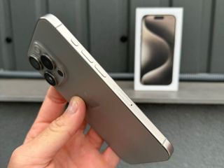 Iphone 15 Pro 128gb Natural Titanium Totul Complect foto 2