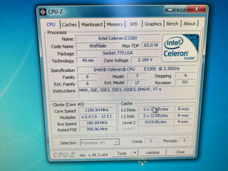HP Compaq Celeron Dual core, Ram 4gb, HDD 250GB, Windows 7 - 600Lei foto 5
