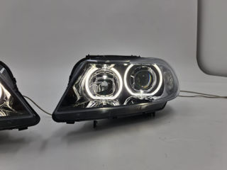 Livrare Gratuita Faruri Angel Eyes BMW Seria 3 E90 2005-2008 pentru masinile fara xenon foto 7