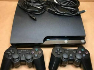 Sony PlayStation 3 Slim с объёмом памяти 1000 GB. Установлено 170 ИГР foto 1